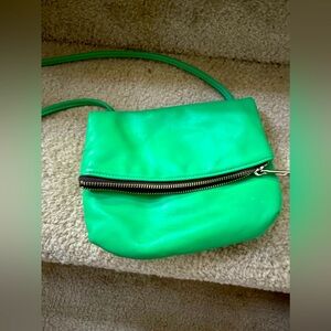 GG Boss Green leather purse